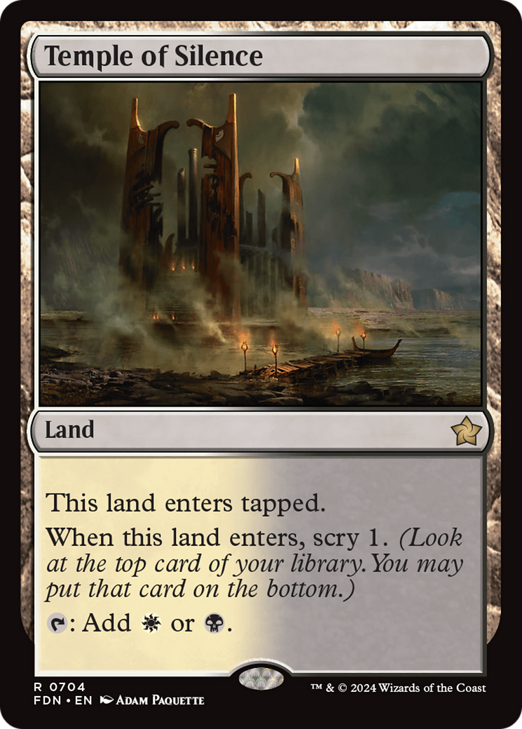 Temple of Silence [Foundations] | Rook's Games and More