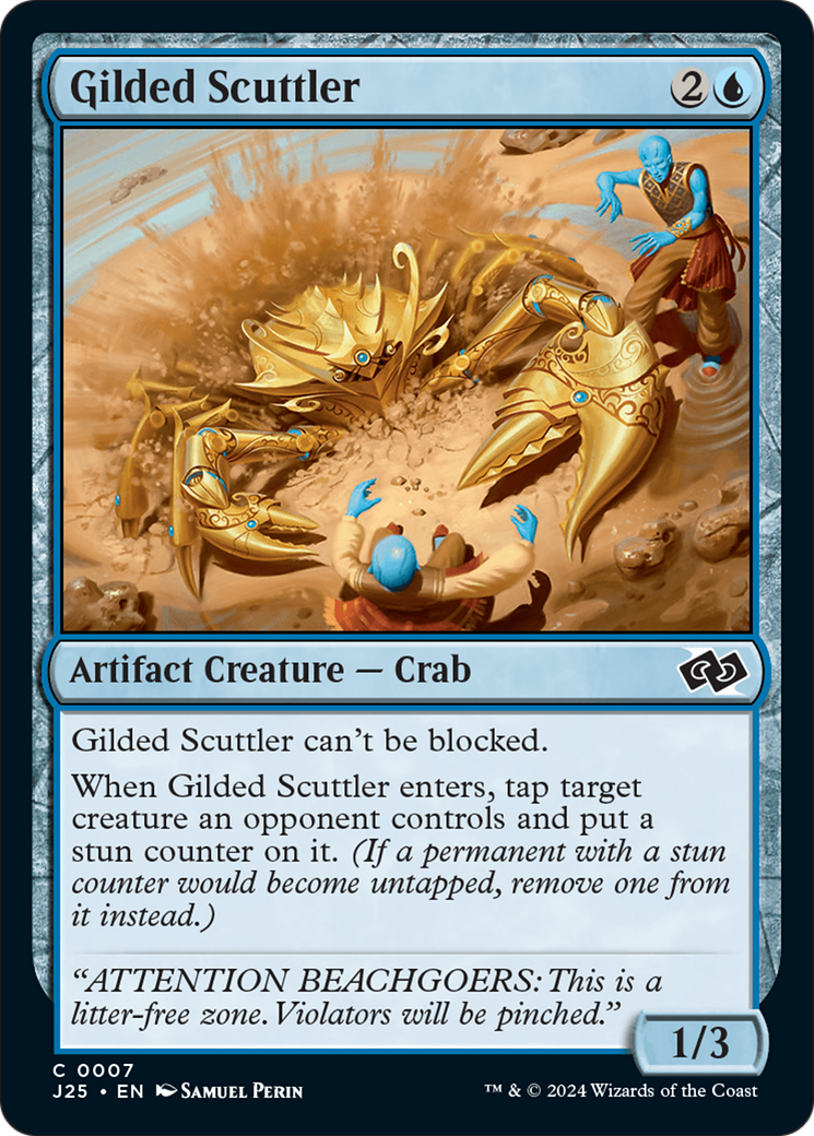 Gilded Scuttler [Foundations Jumpstart] | Rook's Games and More