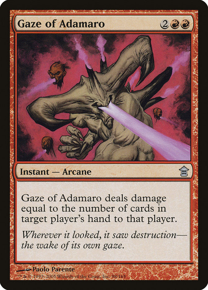 Gaze of Adamaro [Saviors of Kamigawa] | Rook's Games and More