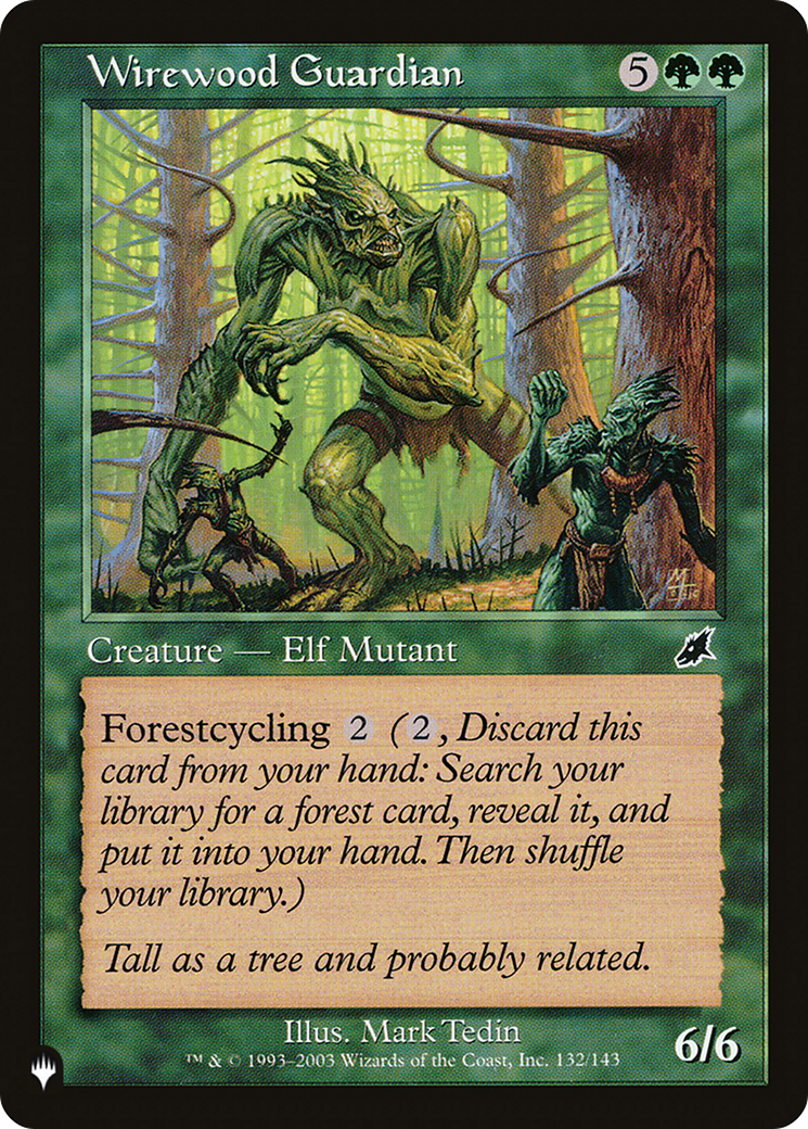 Wirewood Guardian [The List Reprints] | Rook's Games and More