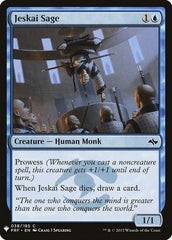 Jeskai Sage [Mystery Booster] | Rook's Games and More