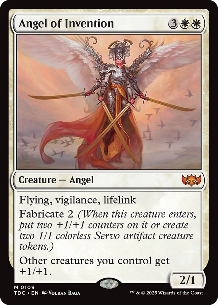 Angel of Invention [Tarkir: Dragonstorm Commander] | Rook's Games and More