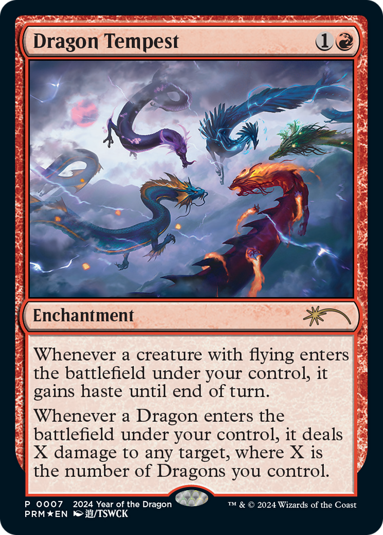 Dragon Tempest (Year of the Dragon 2024) [Standard Showdown Promos] | Rook's Games and More