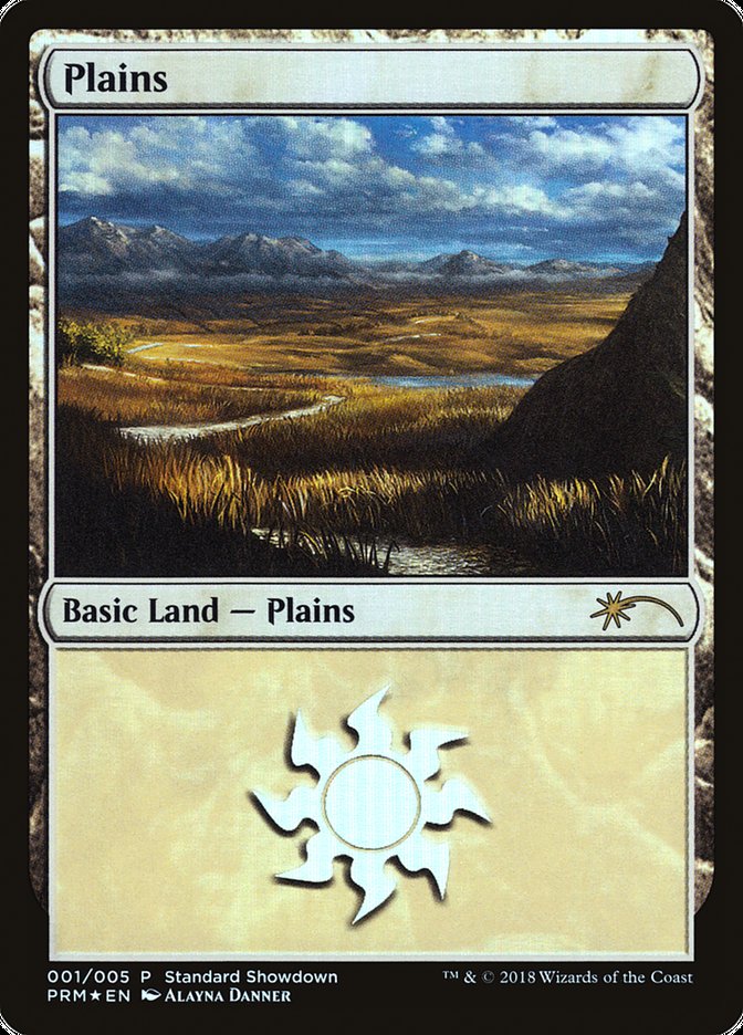 Plains (Alayna Danner) [Standard Showdown Promos] | Rook's Games and More