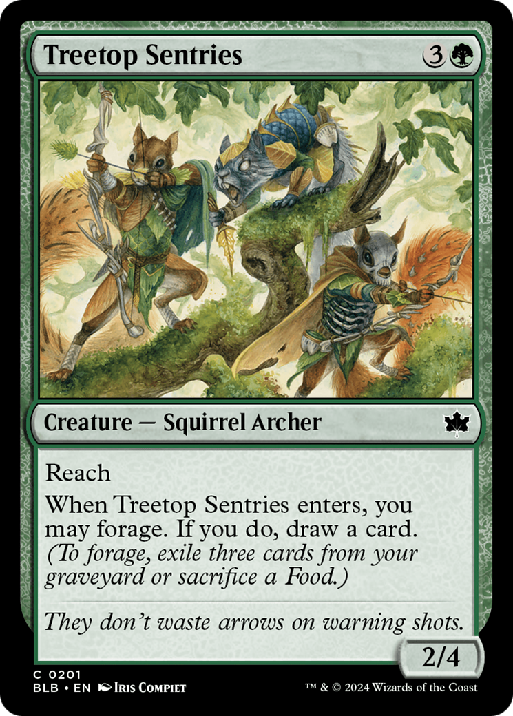 Treetop Sentries [Bloomburrow] | Rook's Games and More