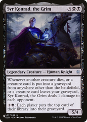 Syr Konrad, the Grim [The List] | Rook's Games and More