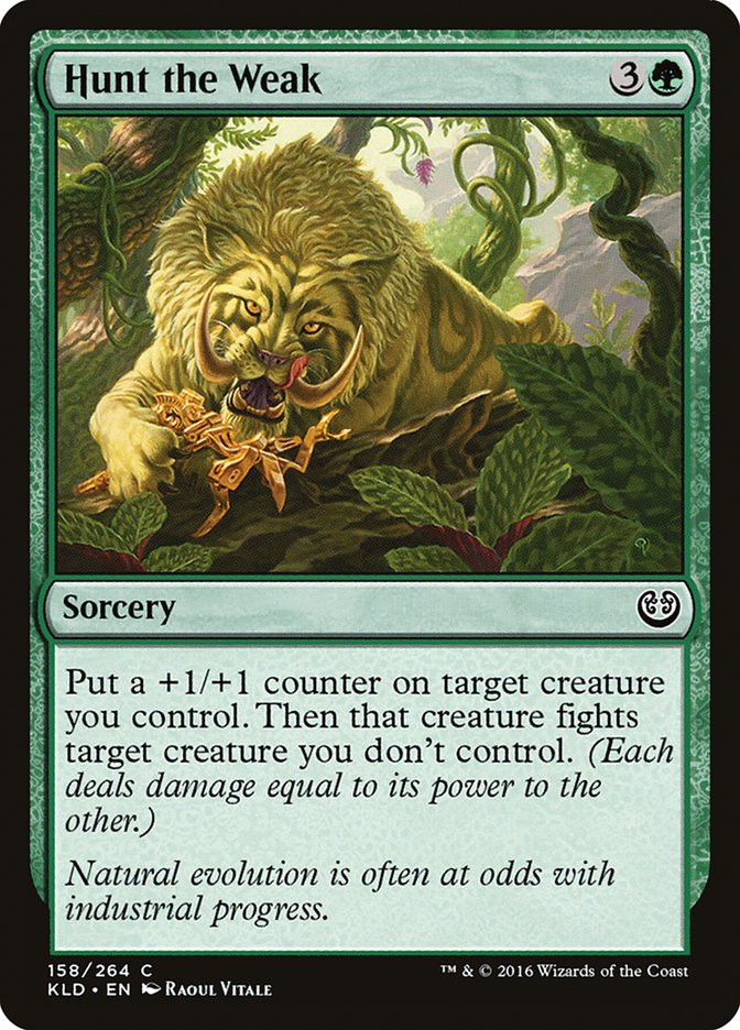Hunt the Weak [Kaladesh] | Rook's Games and More