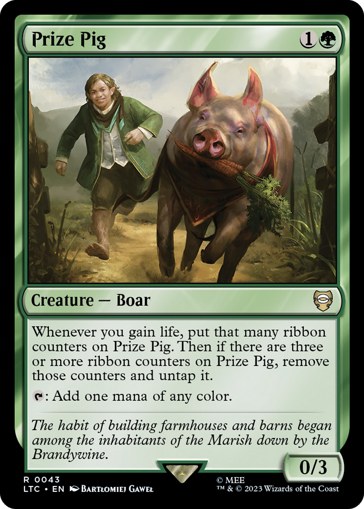 Prize Pig [The Lord of the Rings: Tales of Middle-Earth Commander] | Rook's Games and More