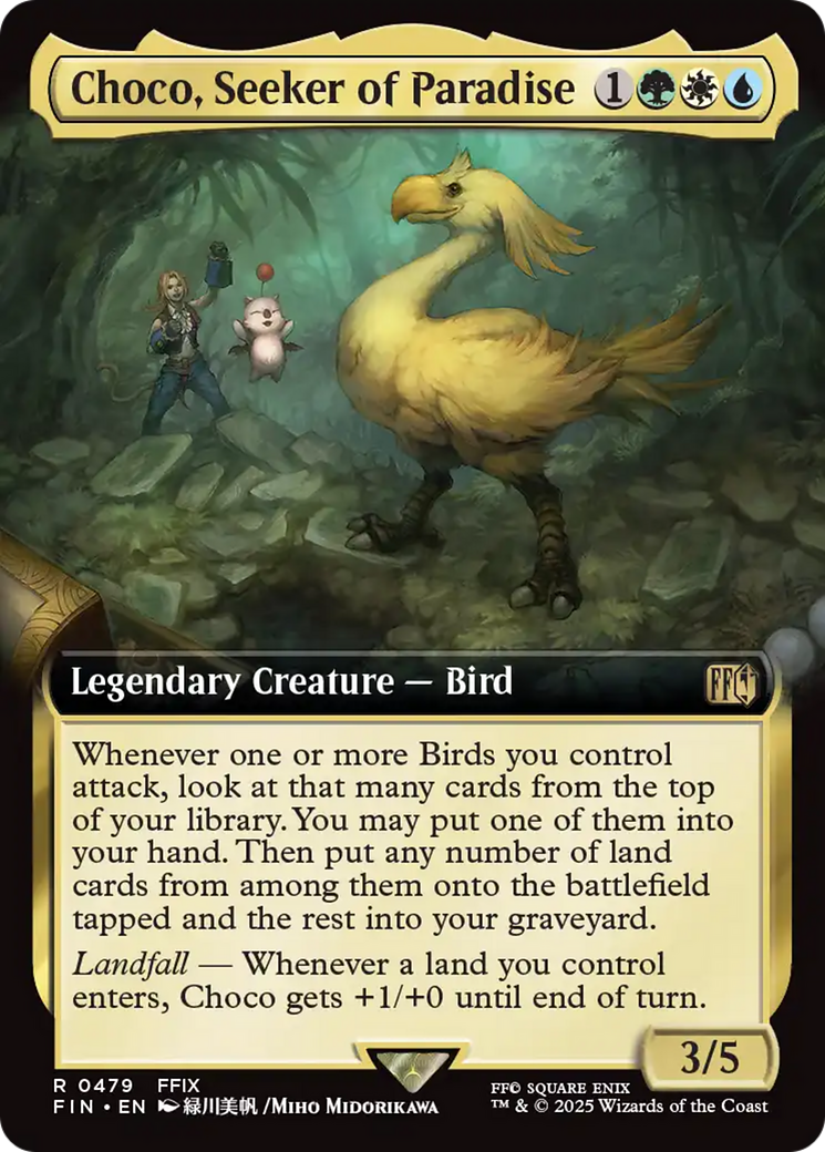 Choco, Seeker of Paradise (Extended Art) [FINAL FANTASY] | Rook's Games and More