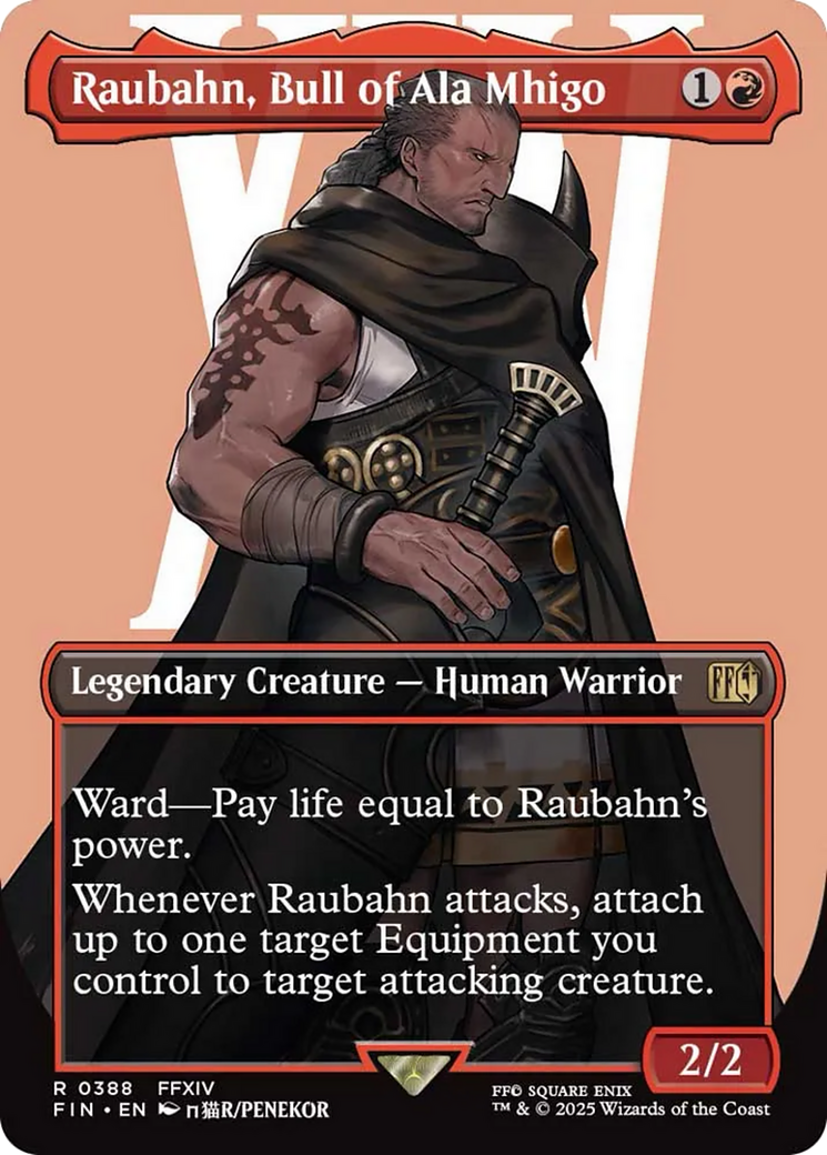 Raubahn, Bull of Ala Mhigo (Borderless) [FINAL FANTASY] | Rook's Games and More