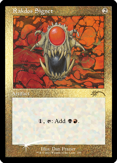 Rakdos Signet (Retro) (Foil Etched) [Secret Lair Drop Series] | Rook's Games and More