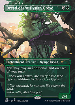 Dryad of the Ilysian Grove (Borderless) [Secret Lair Drop Series] | Rook's Games and More