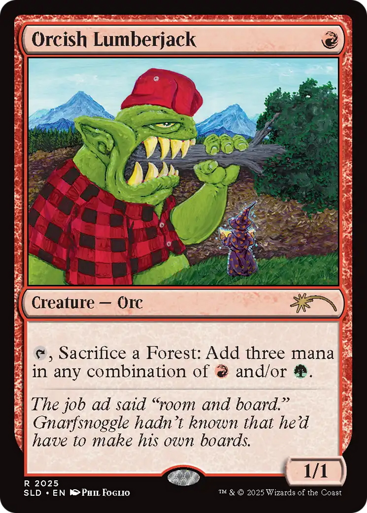 Orcish Lumberjack (2025) [Secret Lair Drop Series] | Rook's Games and More