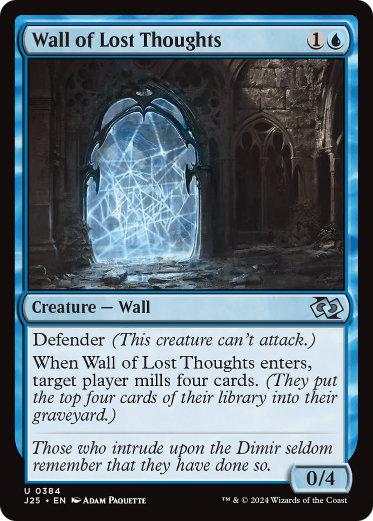 Wall of Lost Thoughts [Foundations Jumpstart] | Rook's Games and More