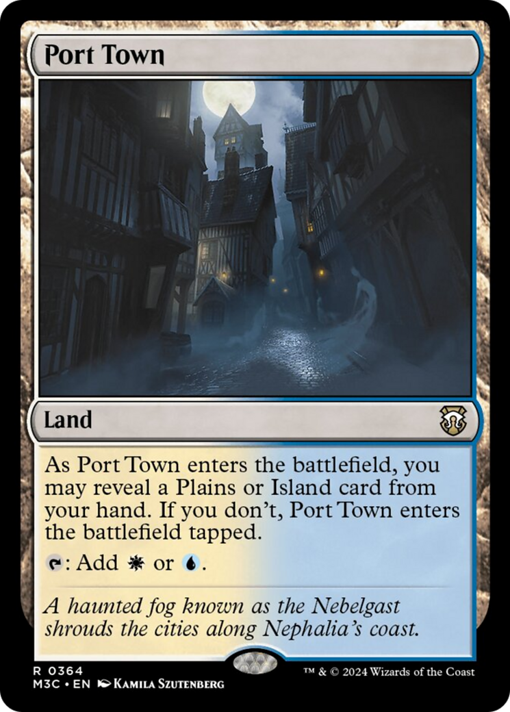 Port Town (Ripple Foil) [Modern Horizons 3 Commander] | Rook's Games and More