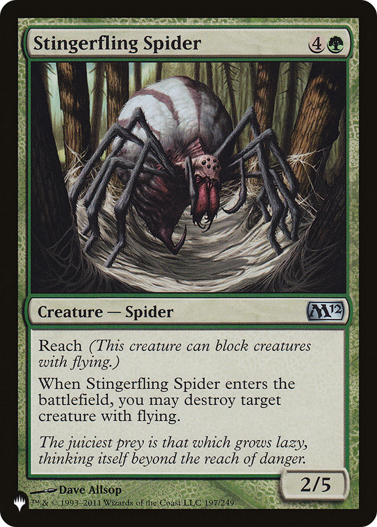 Stingerfling Spider [The List] | Rook's Games and More