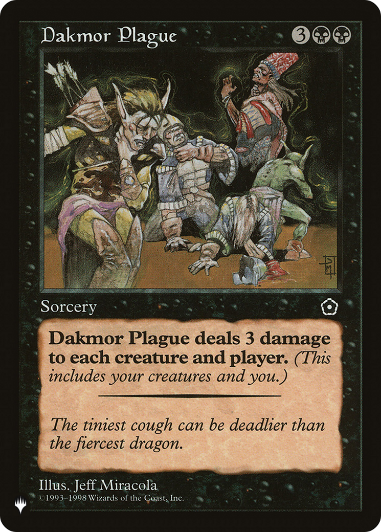 Dakmor Plague [The List] | Rook's Games and More