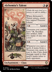 Alchemist's Talent [Bloomburrow Commander]