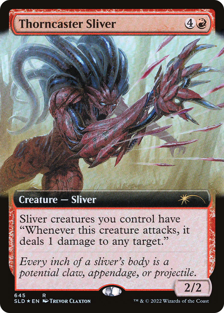 Thorncaster Sliver (Extended Art) [Secret Lair Drop Series] | Rook's Games and More