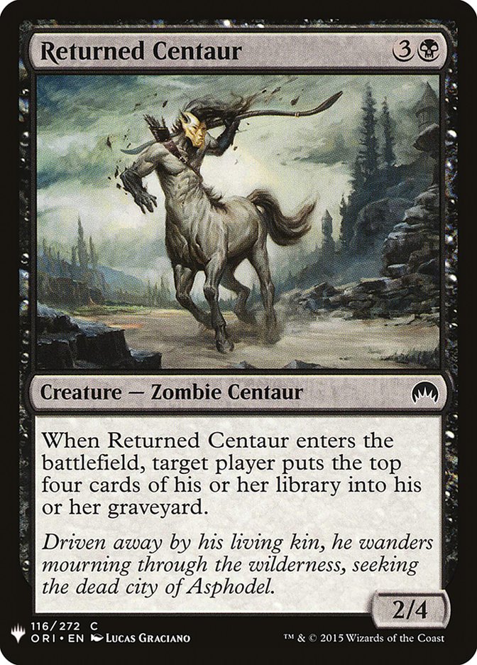 Returned Centaur [Mystery Booster] | Rook's Games and More