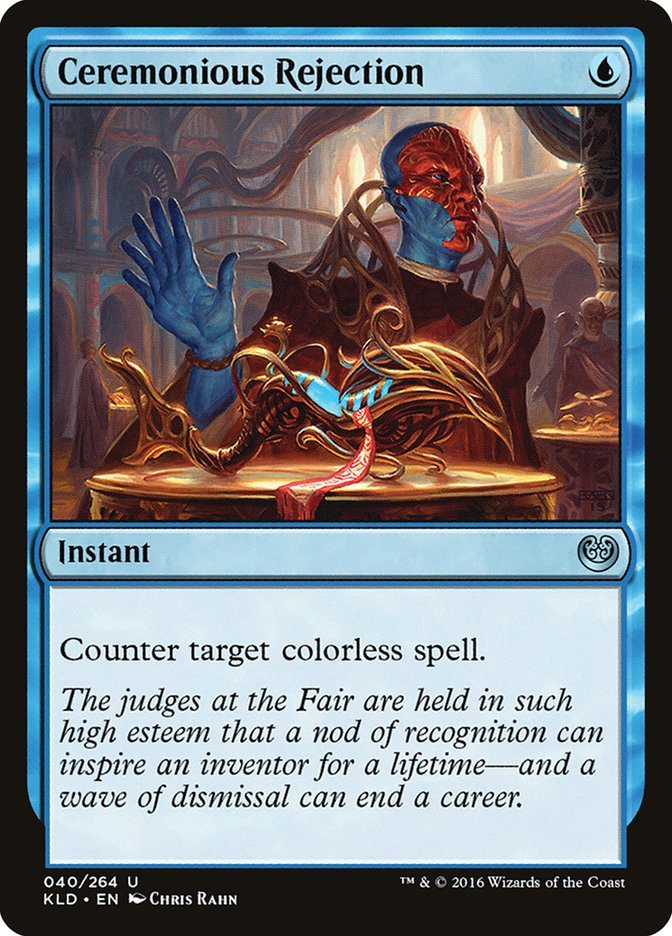 Ceremonious Rejection [Kaladesh] | Rook's Games and More