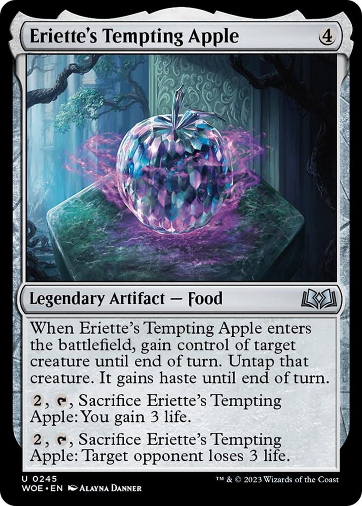 Eriette's Tempting Apple [Wilds of Eldraine] | Rook's Games and More
