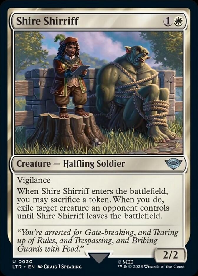 Shire Shirriff [The Lord of the Rings: Tales of Middle-Earth] | Rook's Games and More