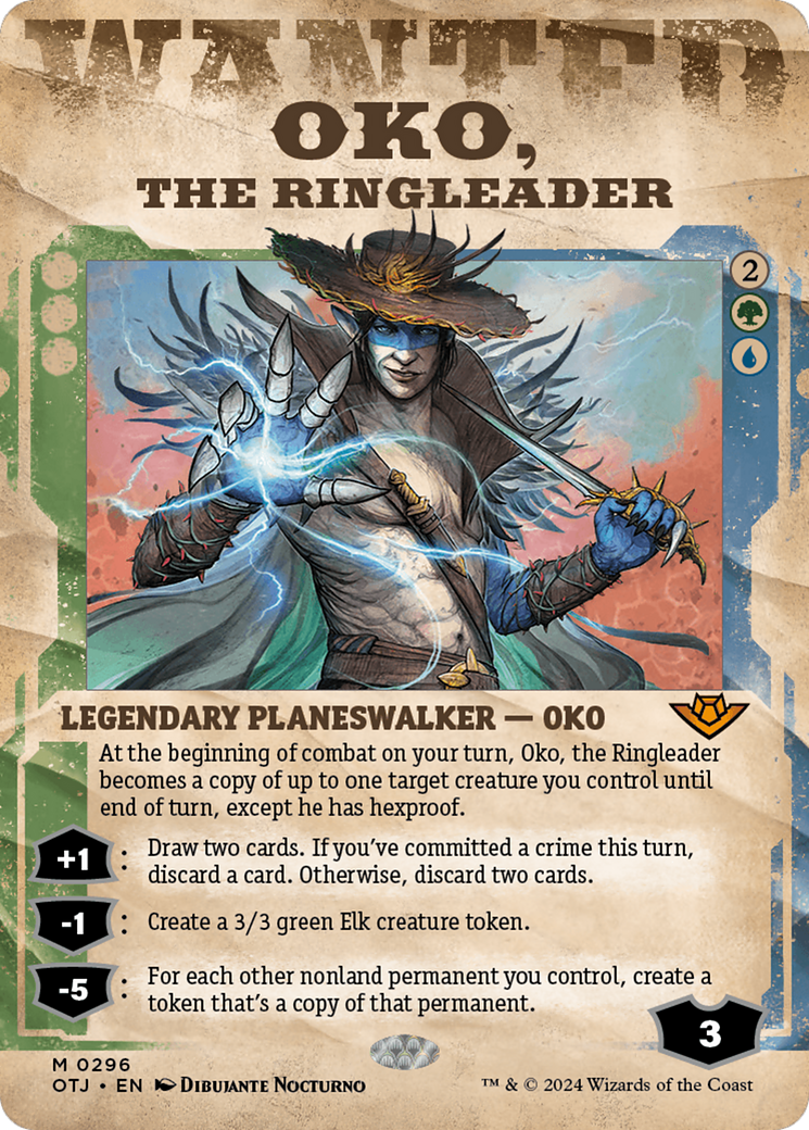 Oko, the Ringleader (Showcase) [Outlaws of Thunder Junction] | Rook's Games and More