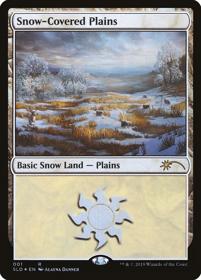 Snow-Covered Plains (001) [Secret Lair Drop Series] | Rook's Games and More