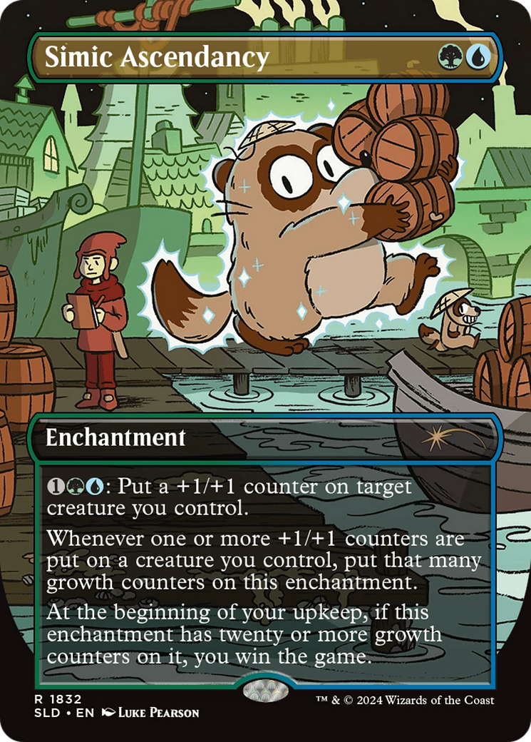Simic Ascendancy (Rainbow Foil) [Secret Lair Drop Series] | Rook's Games and More