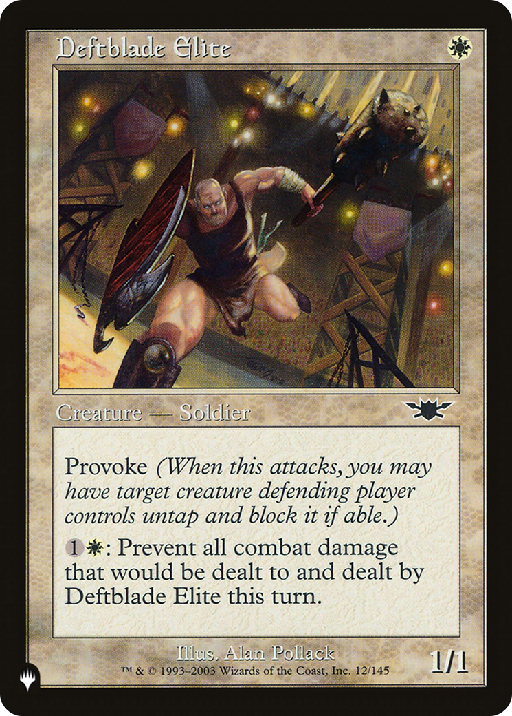 Deftblade Elite [The List] | Rook's Games and More
