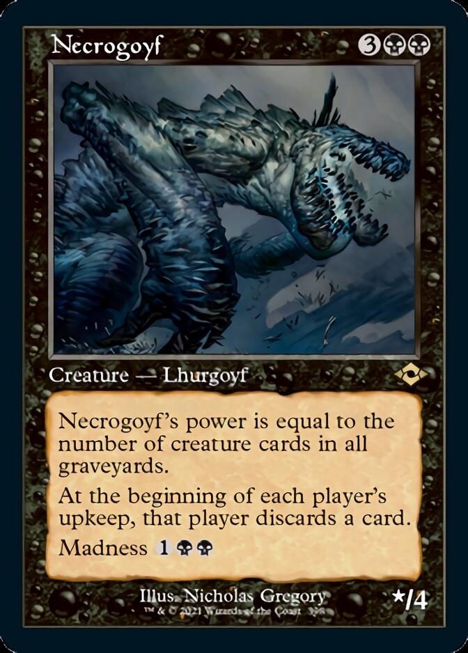Necrogoyf (Retro Foil Etched) [Modern Horizons 2] | Rook's Games and More