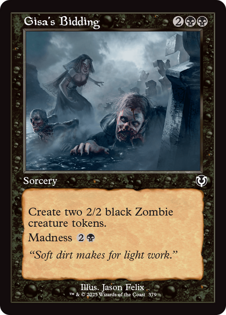 Gisa's Bidding (Retro Frame) [Innistrad Remastered] | Rook's Games and More