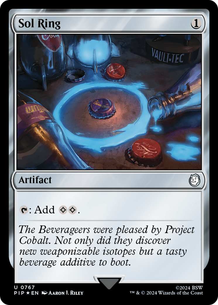 Sol Ring (Surge Foil) [Fallout] | Rook's Games and More