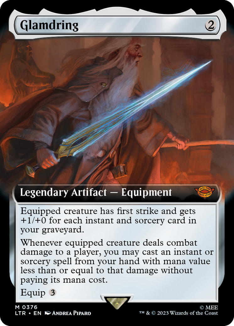 Glamdring (Extended Art) [The Lord of the Rings: Tales of Middle-Earth] | Rook's Games and More