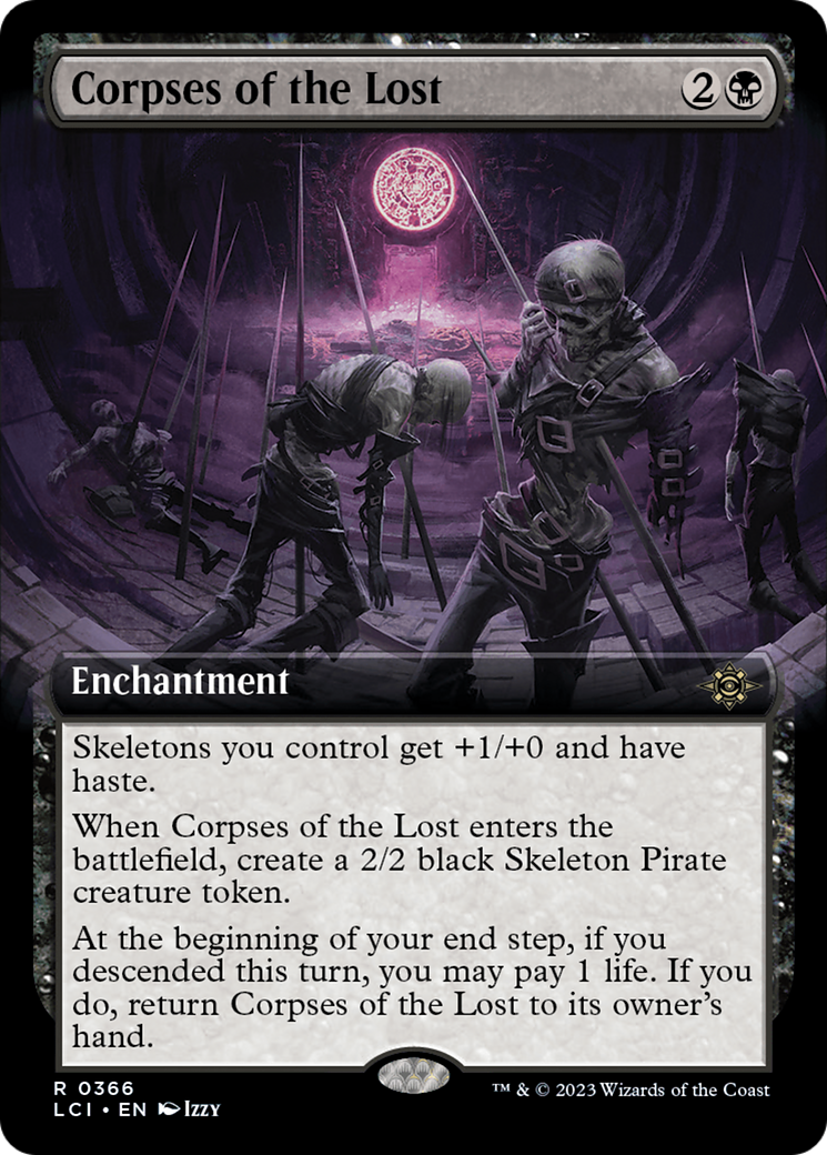 Corpses of the Lost (Extended Art) [The Lost Caverns of Ixalan] | Rook's Games and More