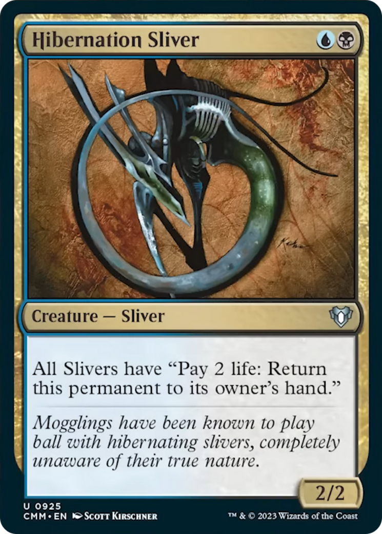 Hibernation Sliver [Commander Masters] | Rook's Games and More