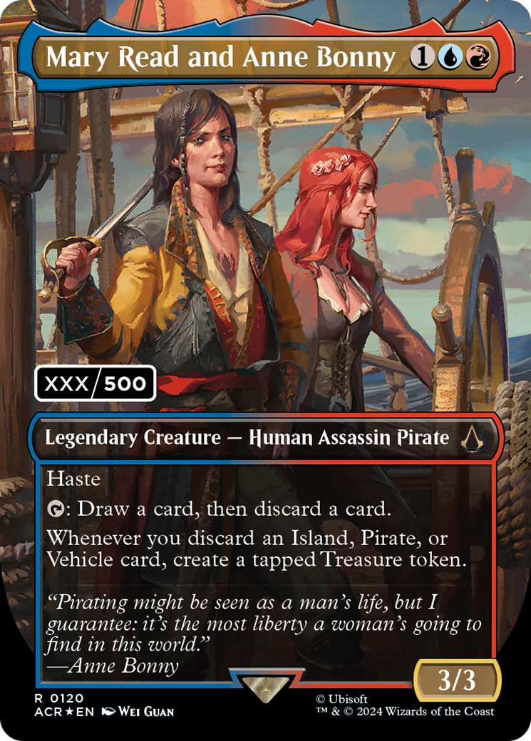 Mary Read and Anne Bonny (English) (Serial Numbered) [Assassin's Creed] | Rook's Games and More