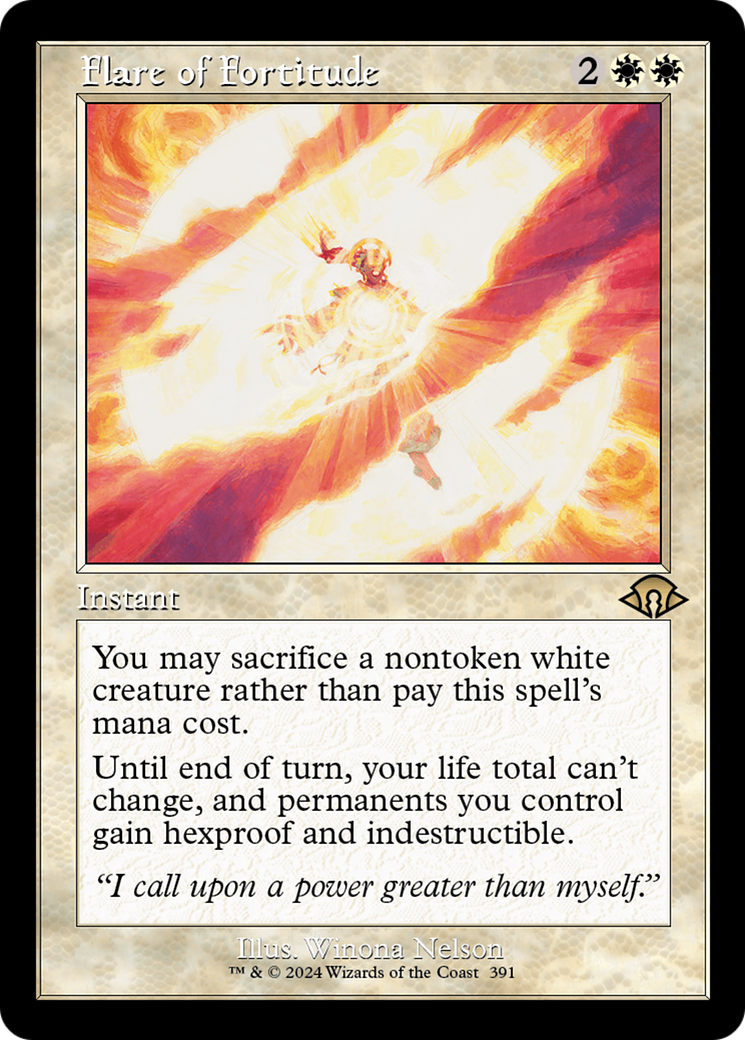 Flare of Fortitude (Retro) [Modern Horizons 3] | Rook's Games and More