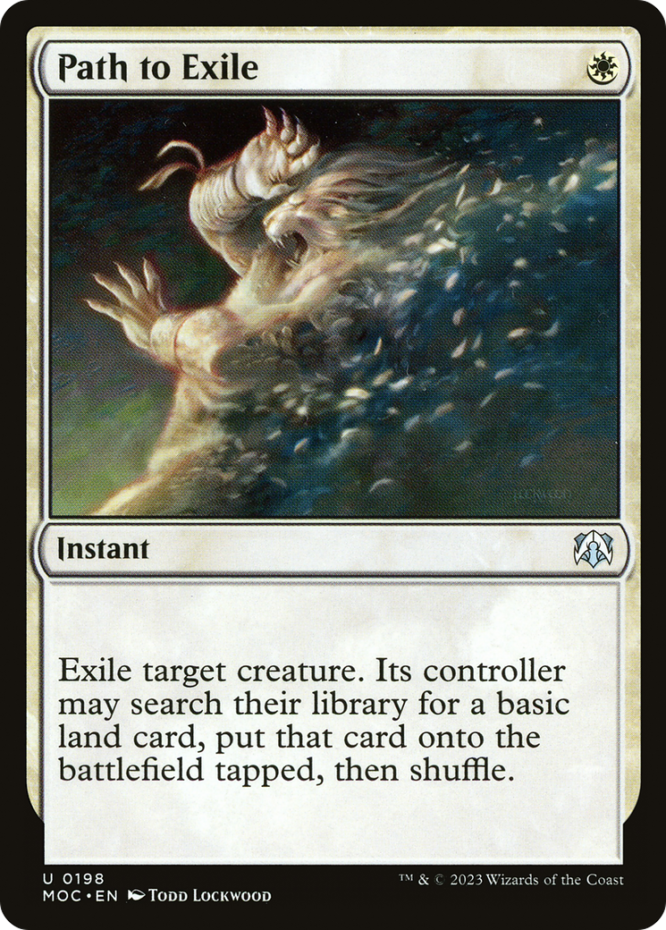Path to Exile [March of the Machine Commander] | Rook's Games and More