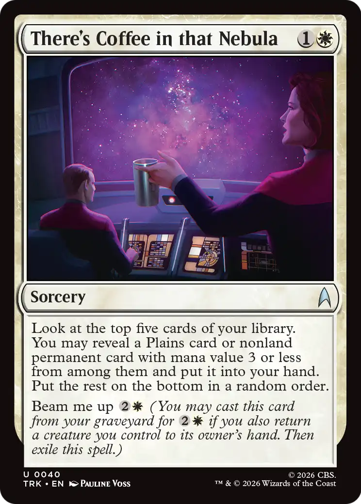 There's Coffee in that Nebula [Star Trek] | Rook's Games and More