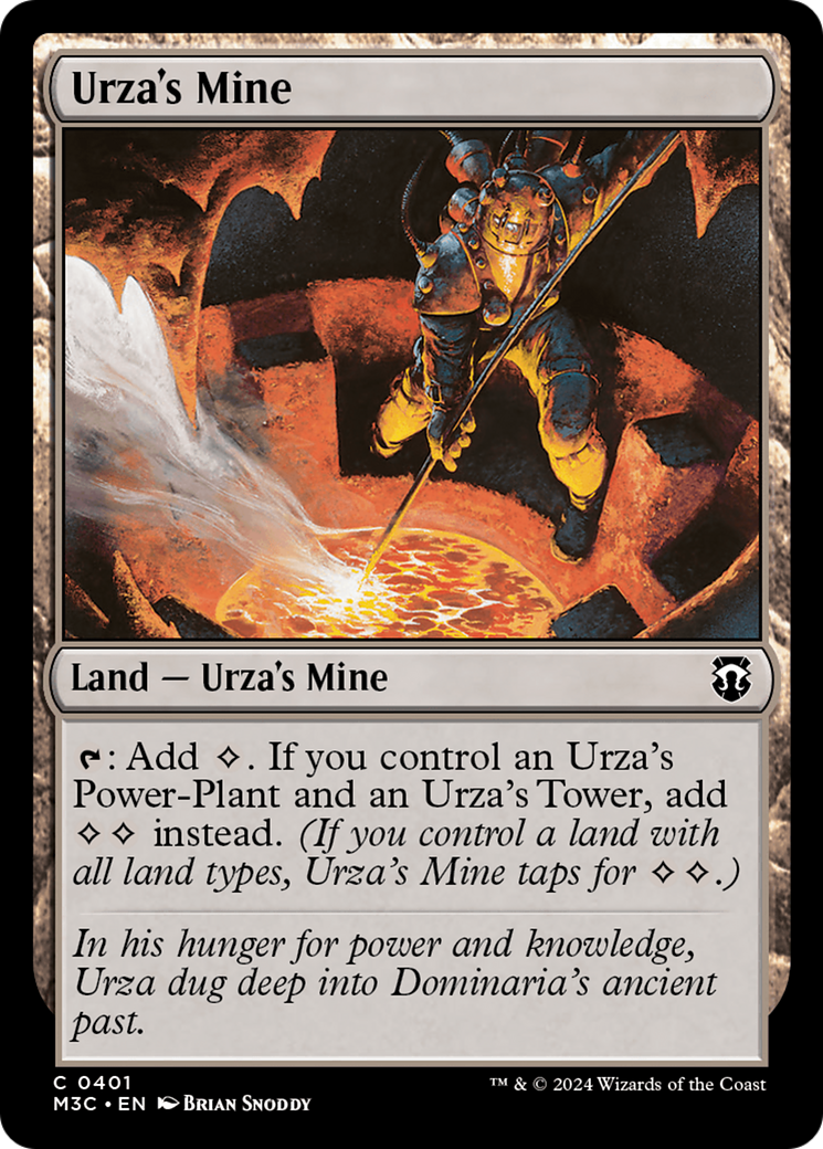 Urza's Mine (Ripple Foil) [Modern Horizons 3 Commander] | Rook's Games and More