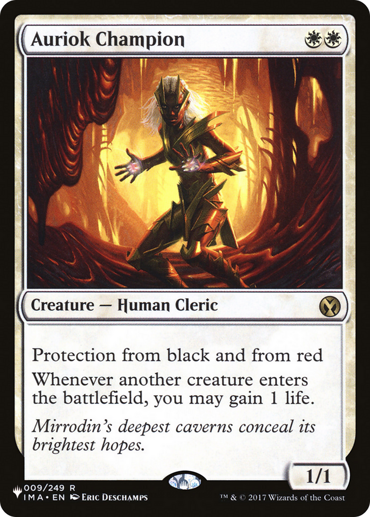 Auriok Champion [The List] | Rook's Games and More