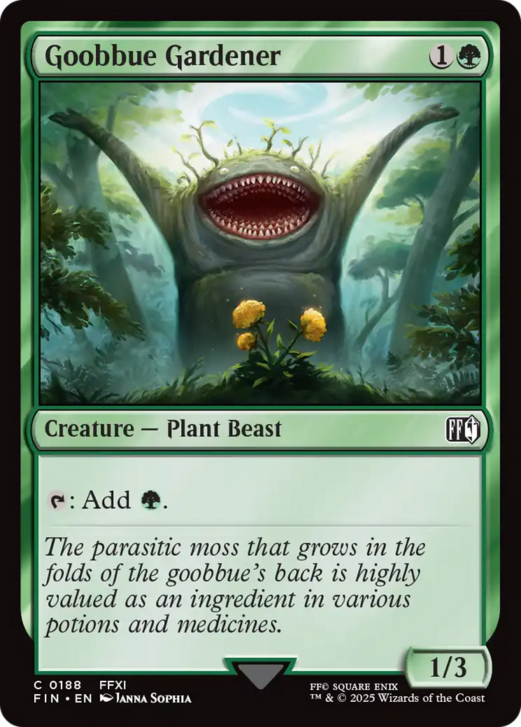 Goobbue Gardener [FINAL FANTASY] | Rook's Games and More