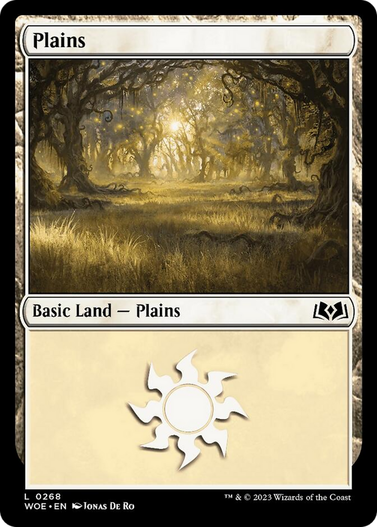 Plains (0268) [Wilds of Eldraine] | Rook's Games and More