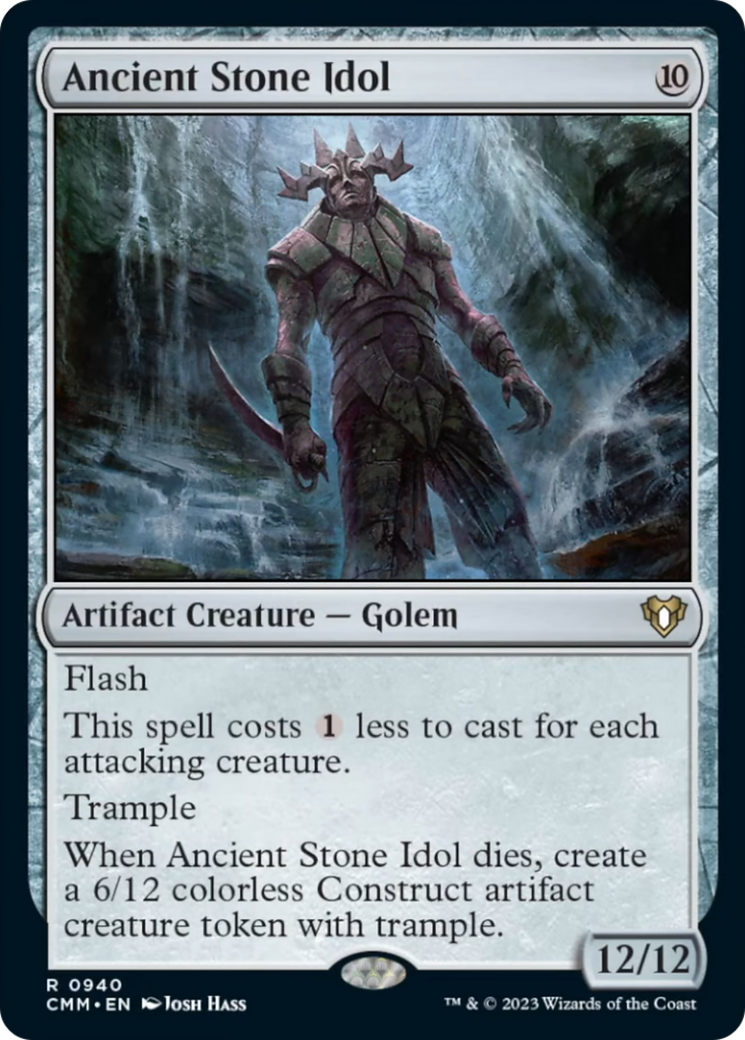 Ancient Stone Idol [Commander Masters] | Rook's Games and More