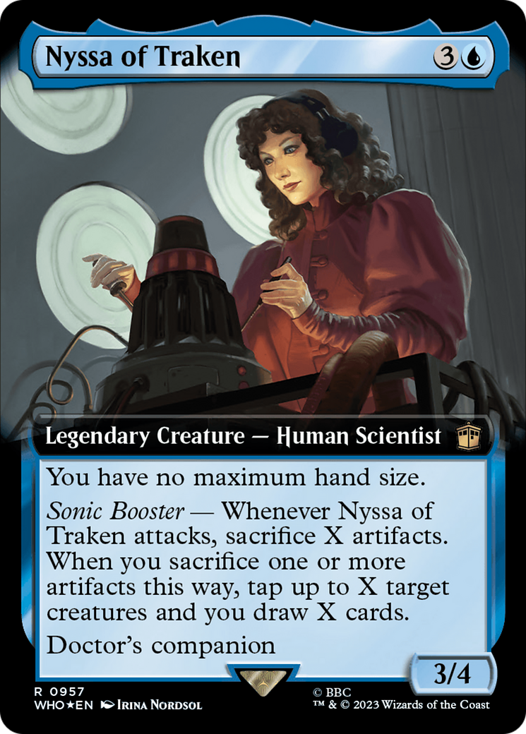 Nyssa of Traken (Extended Art) (Surge Foil) [Doctor Who] | Rook's Games and More