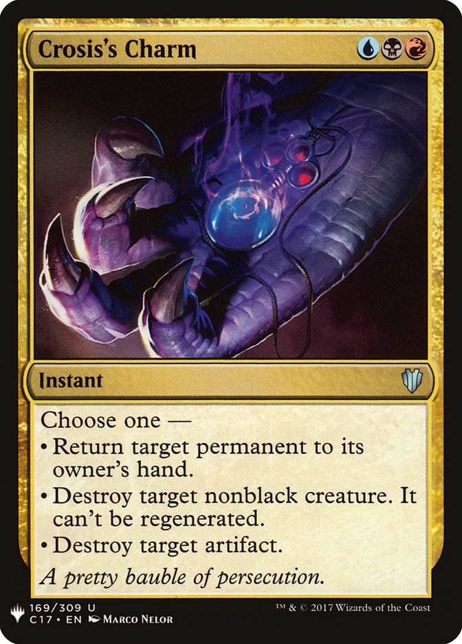Crosis's Charm [Mystery Booster] | Rook's Games and More