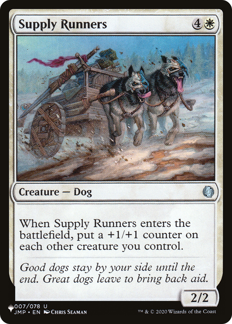 Supply Runners [The List] | Rook's Games and More