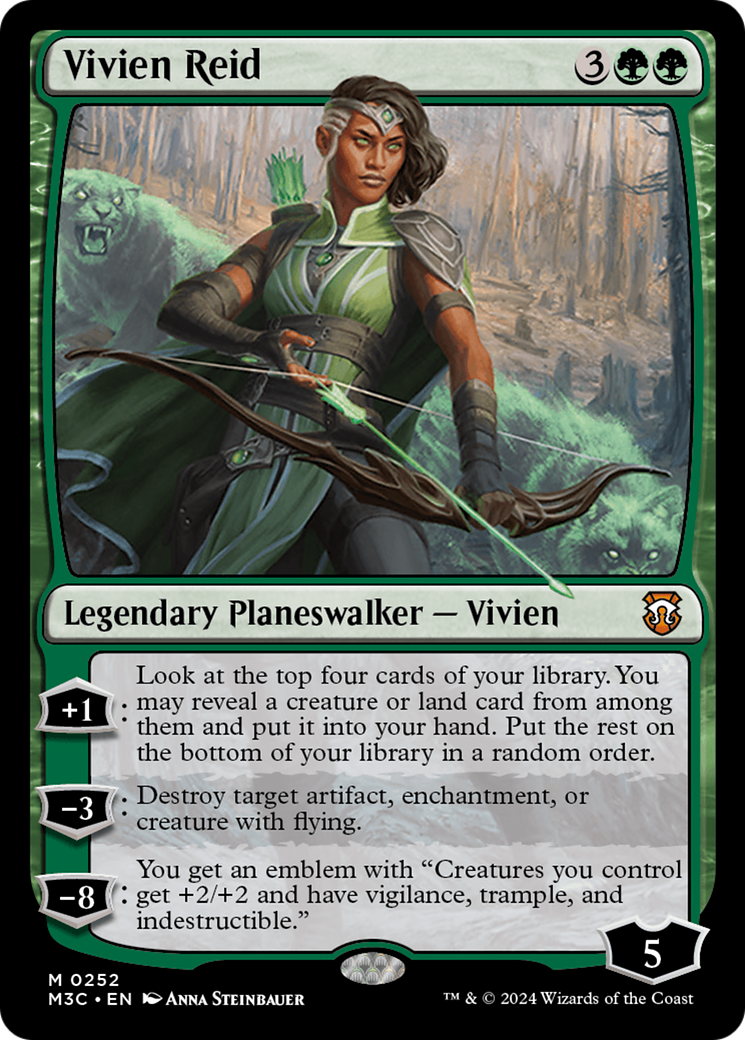 Vivien Reid (Ripple Foil) [Modern Horizons 3 Commander] | Rook's Games and More